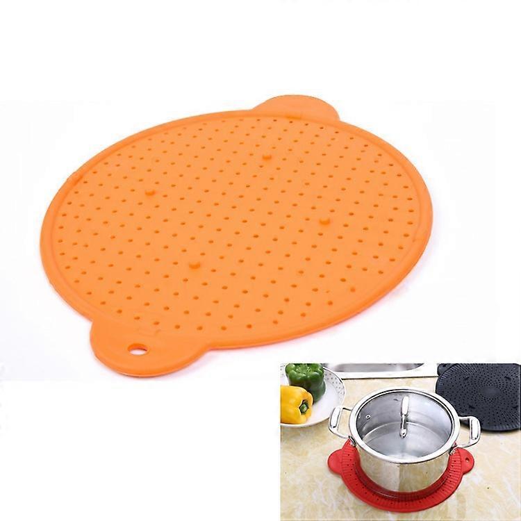Multifunctional Food Grade Silicone Placemat Creative Kitchenware Heat Insulation Screen Filter