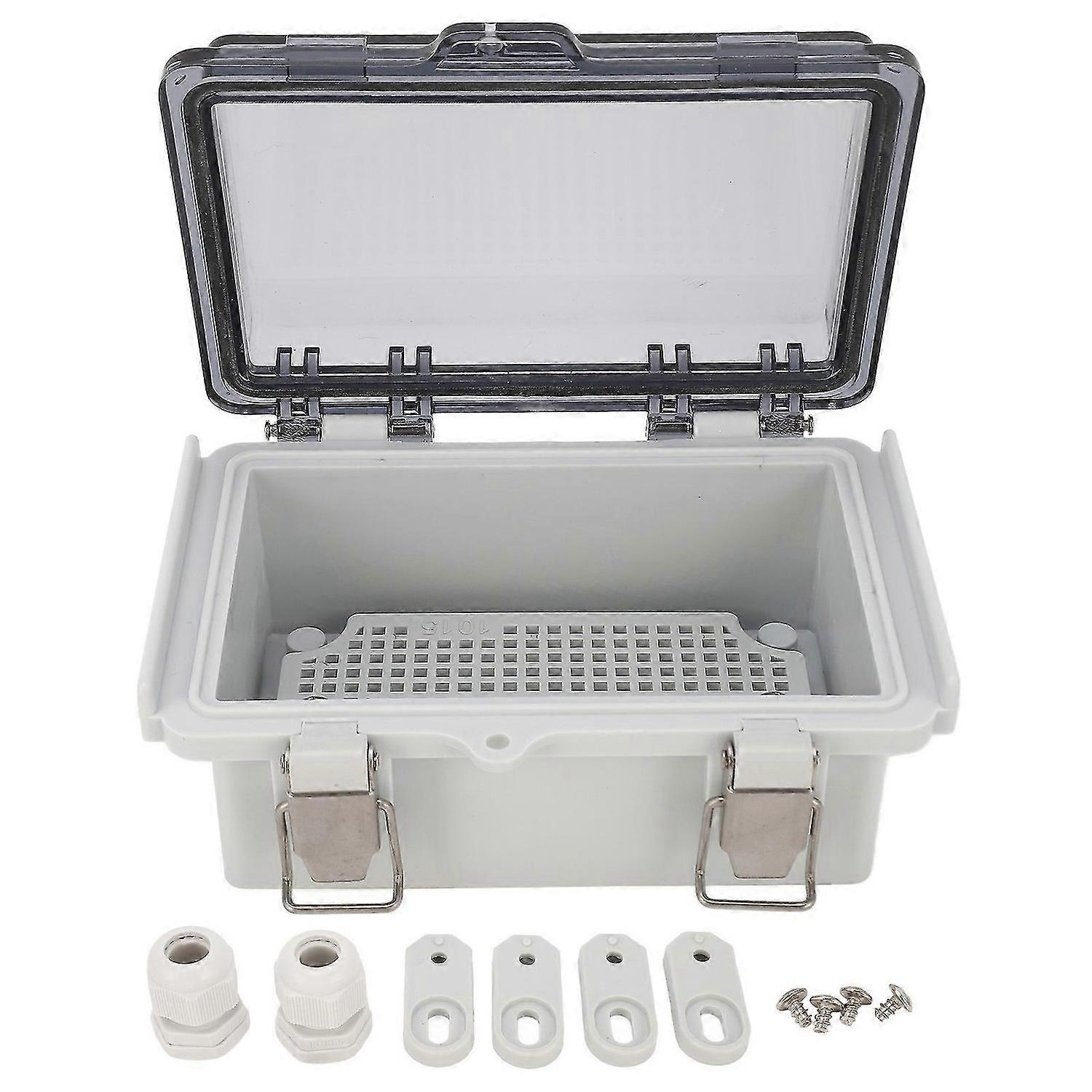 Electrical Junction Box IP67 Waterproof Outdoor Project Box Electrical Enclosure with Transparent Cover