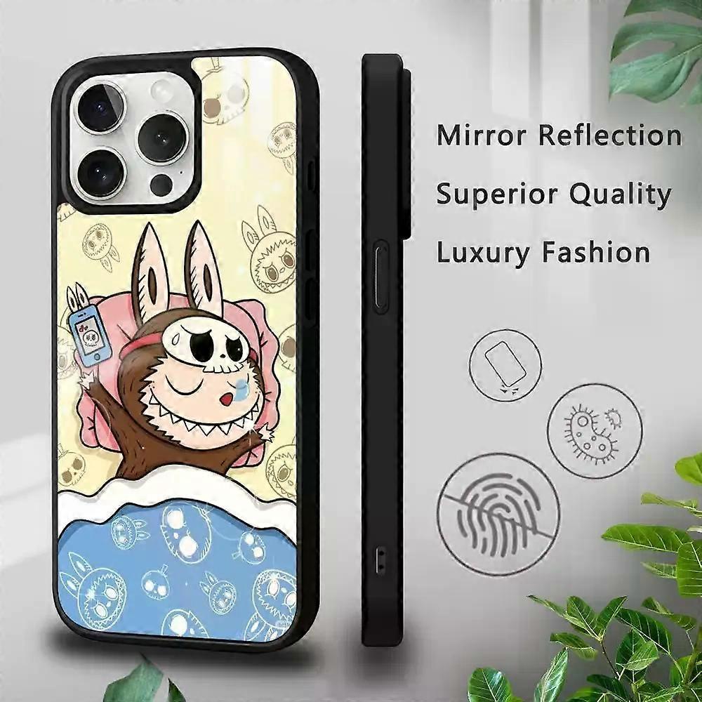 Electronics Fashion L- Kawaii Phone Case For iPhone 16 15 14 13 12 11 Pro Xs Max Mini Plus Celulares Hard Funda