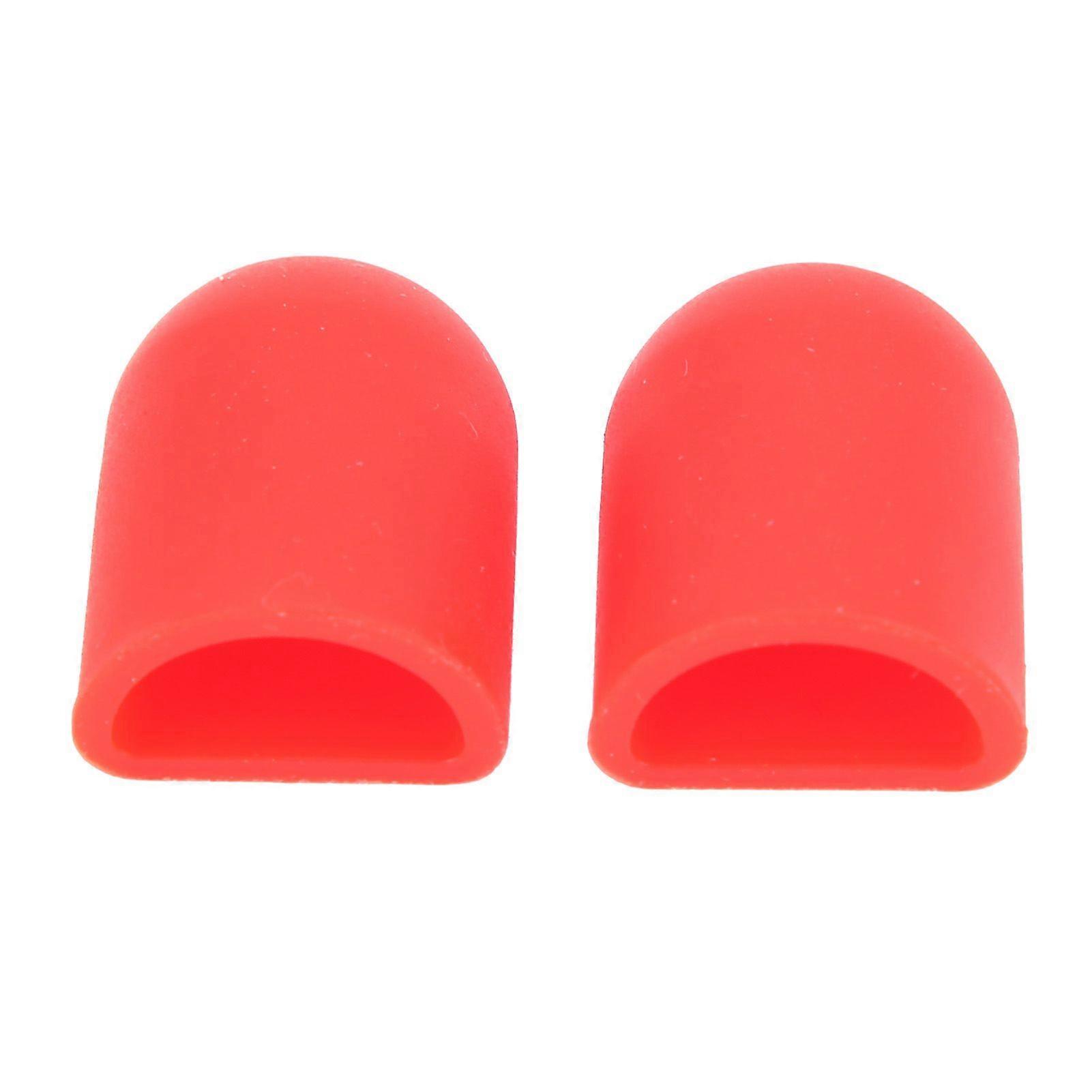 2Pcs Elektroroller Ständer Halter Fuß Unterstützung Abdeckung für Xiaomi M365 / PRO ScooterRed YMQX)
