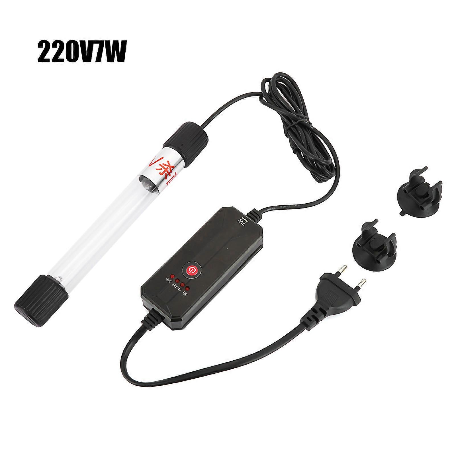 Fish Tank Sterilizing Lamp UV Timer Germicidal Lamp Aquarium Algae Sterilization Lamp