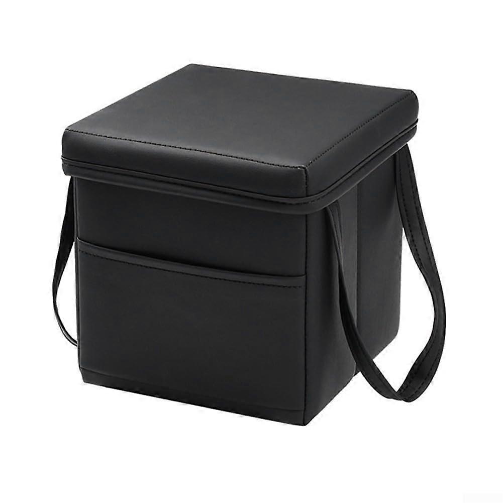Vehicle storage box, practical organizer for small parts in the car with foldable functionality