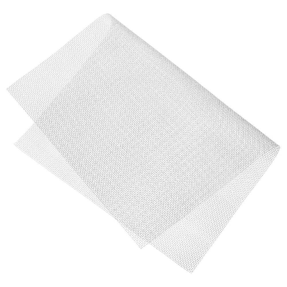 Tight Mesh Screen Metal Mesh Screen Mouse Proof Cabinet Doors Homeowners Building Managers 30.00X30.00X0.10CM 20 Mesh 1 Set