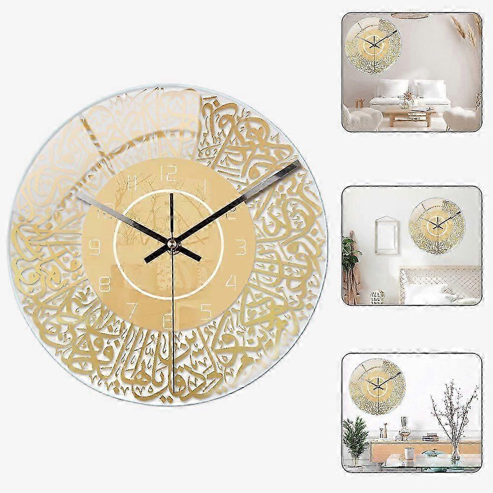 Wall clock, silent movement, acrylic material, home decoration clock, wall decor