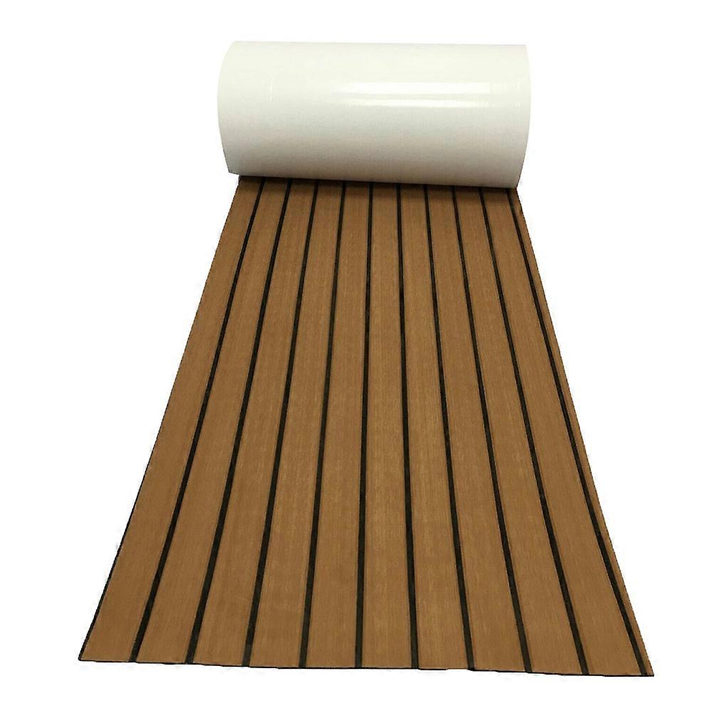 EVA Non Slip Boat Deck Cushion Mat – Durable Synthetic Flooring for Yacht & RV – Light Brown Decorative Pad for Safety and Comfort