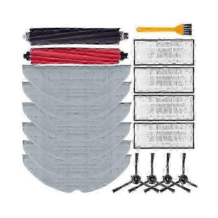 HEPA Filter, Mop Cloth & Dust Bag Replacement Parts for Compatible S8, S8 Plus, S8 Pro, & S8 Ultra G20 Vacuum Cleaner - Essential Accessorie