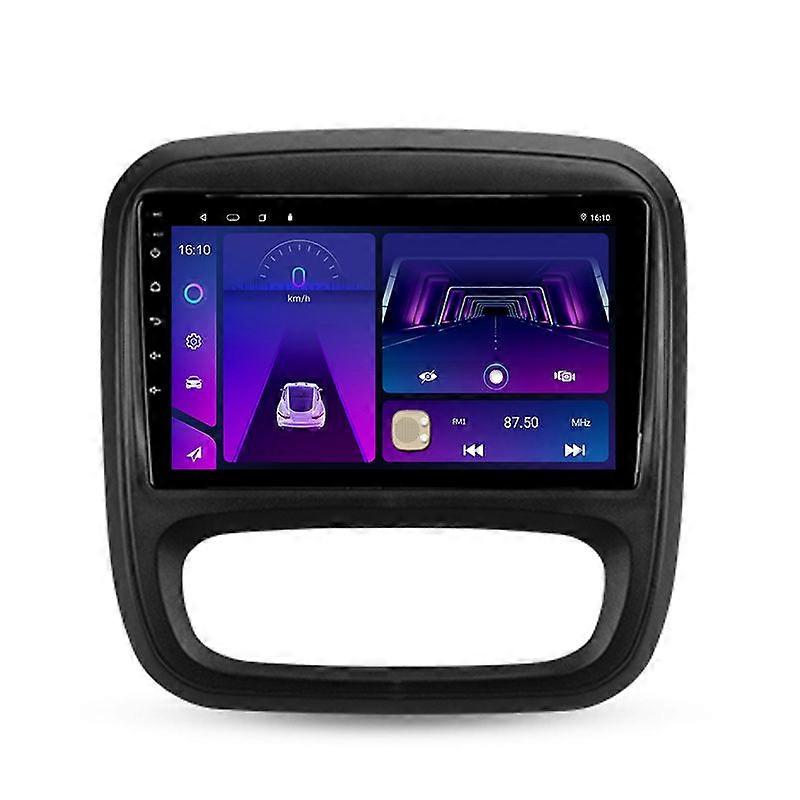 2 Din For Renault Trafic 3 2014 - 2021 For Opel Vivaro B 2014 - 2018 Carplay 4G WIFI Android Auto Car Radio Player Stereo Car Multimedia Video player