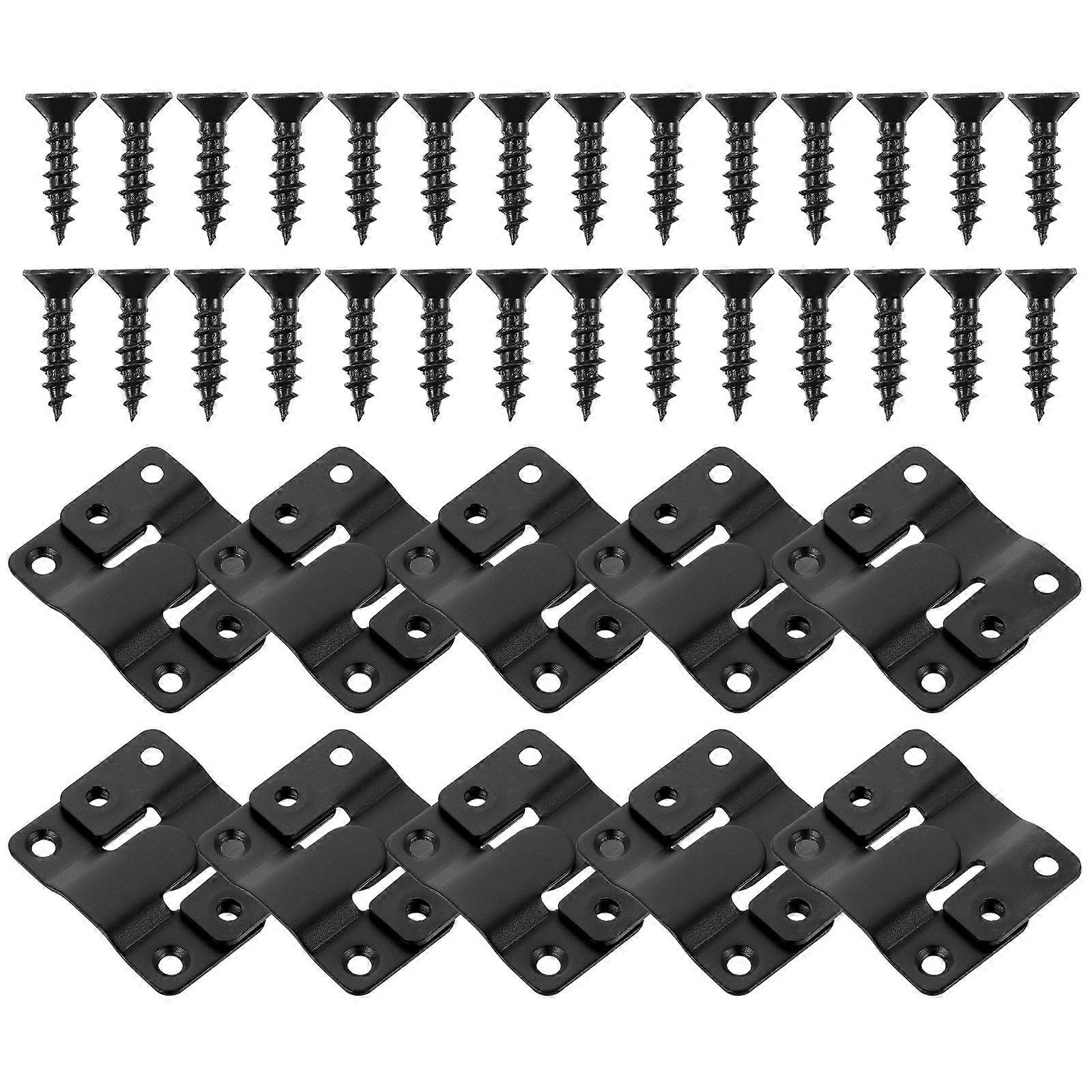 Heavy Duty Mirror Hangers Interlocking Hooks For Picture Frames And Mirrors 10Sets