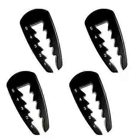 camping 4pcs Adjustable Golf Tee Height Tool Precision Tee Height Setter for Consistent Swings Durable Easy-to-Use Golf Training Aid