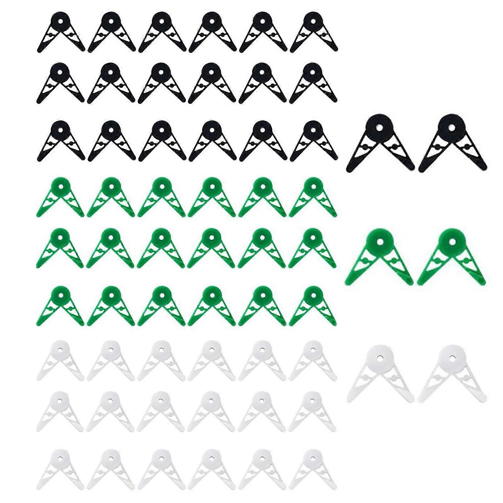 Rotatable Plant Stem Trainer Clips Secure 360 Adjustable Growth Control Solution Suitable for Plant Training Projects Multicolor