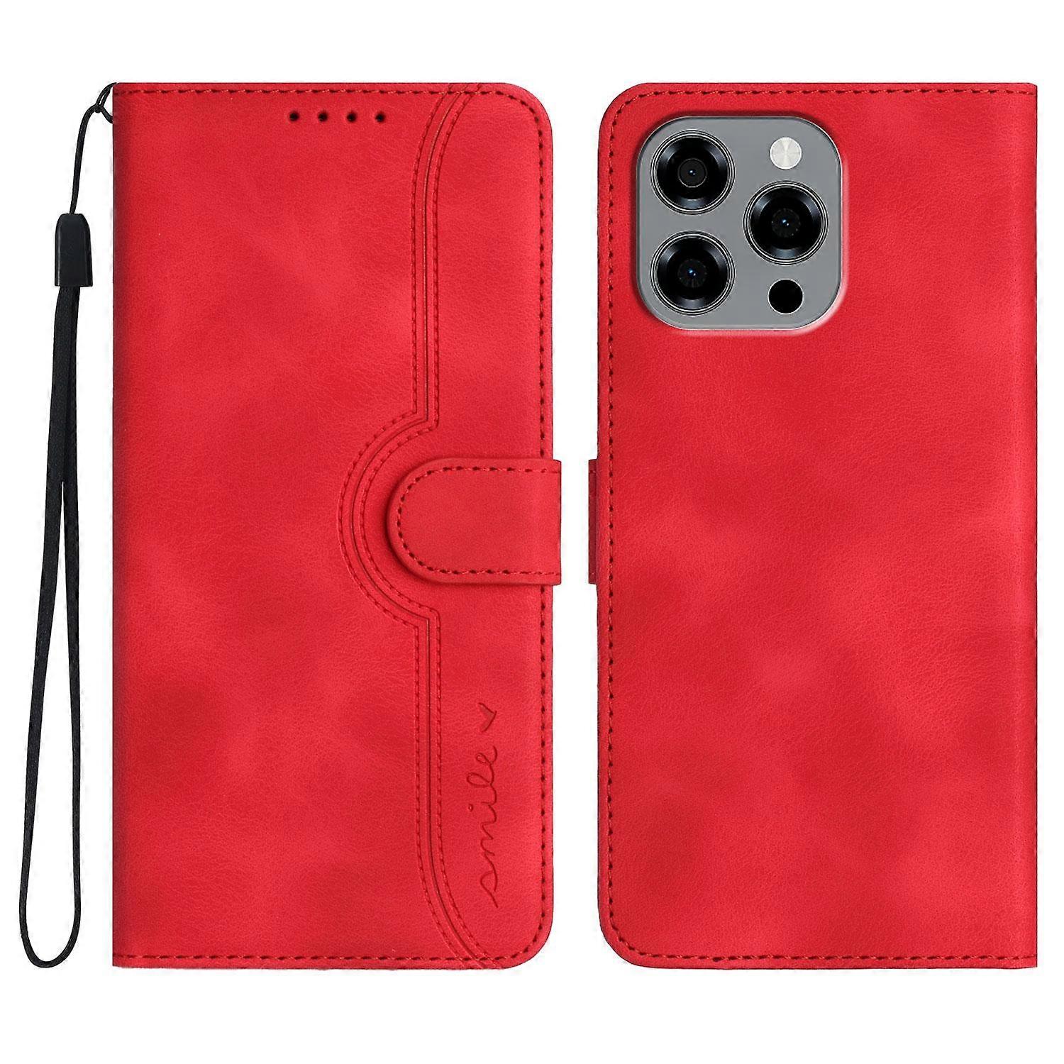 Heart Pattern Skin Feel Leather Phone Case For Doogee Note 58 / Note 58 Pro