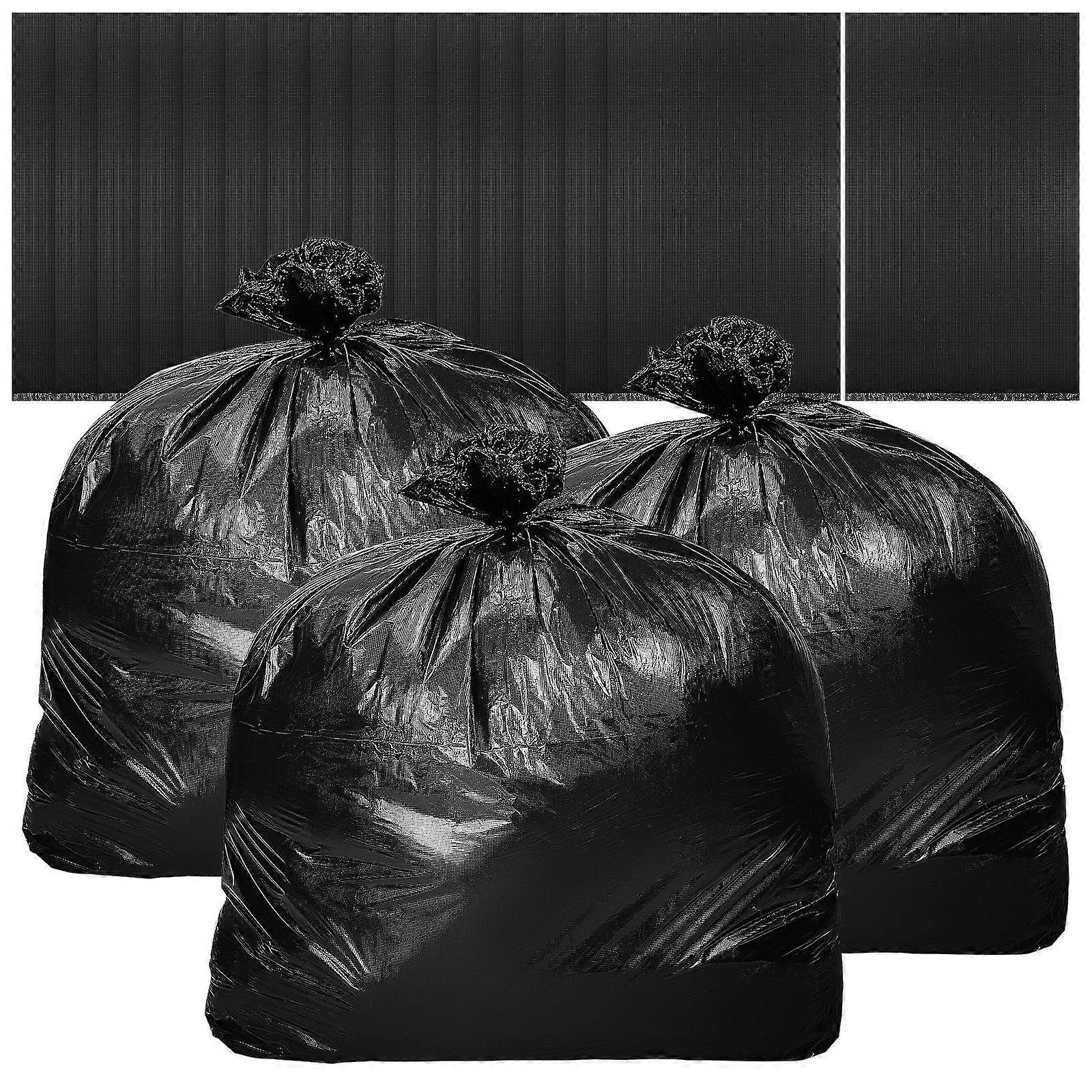 Large Capacity Trash Bags Heavy Duty Refuse Sacks Indoor Use Strong Tough Durable 50Set