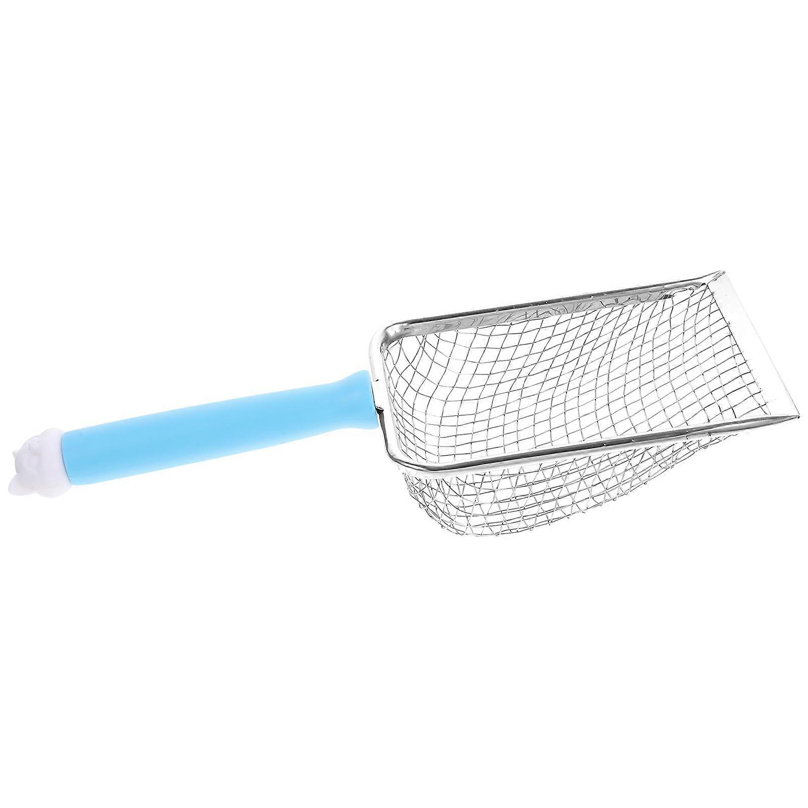 Stainless Steel Cat Litter Scoop for Home Use Easy Cleaning Tool Large Capacity 11.5 Inch