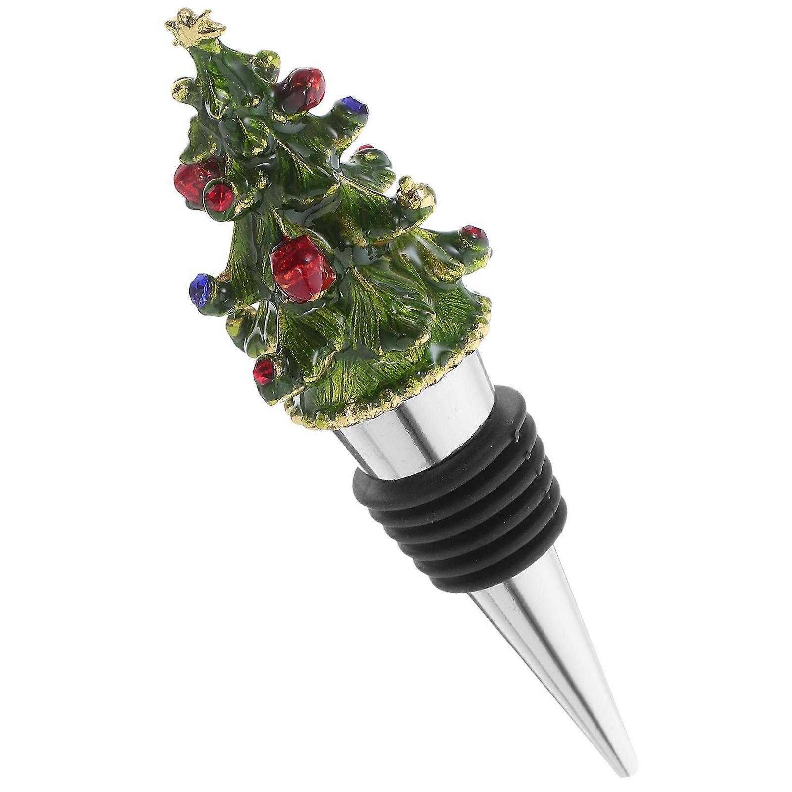 Christmas Tree Shaped 2pcs Kitchen Bar Plug Tool