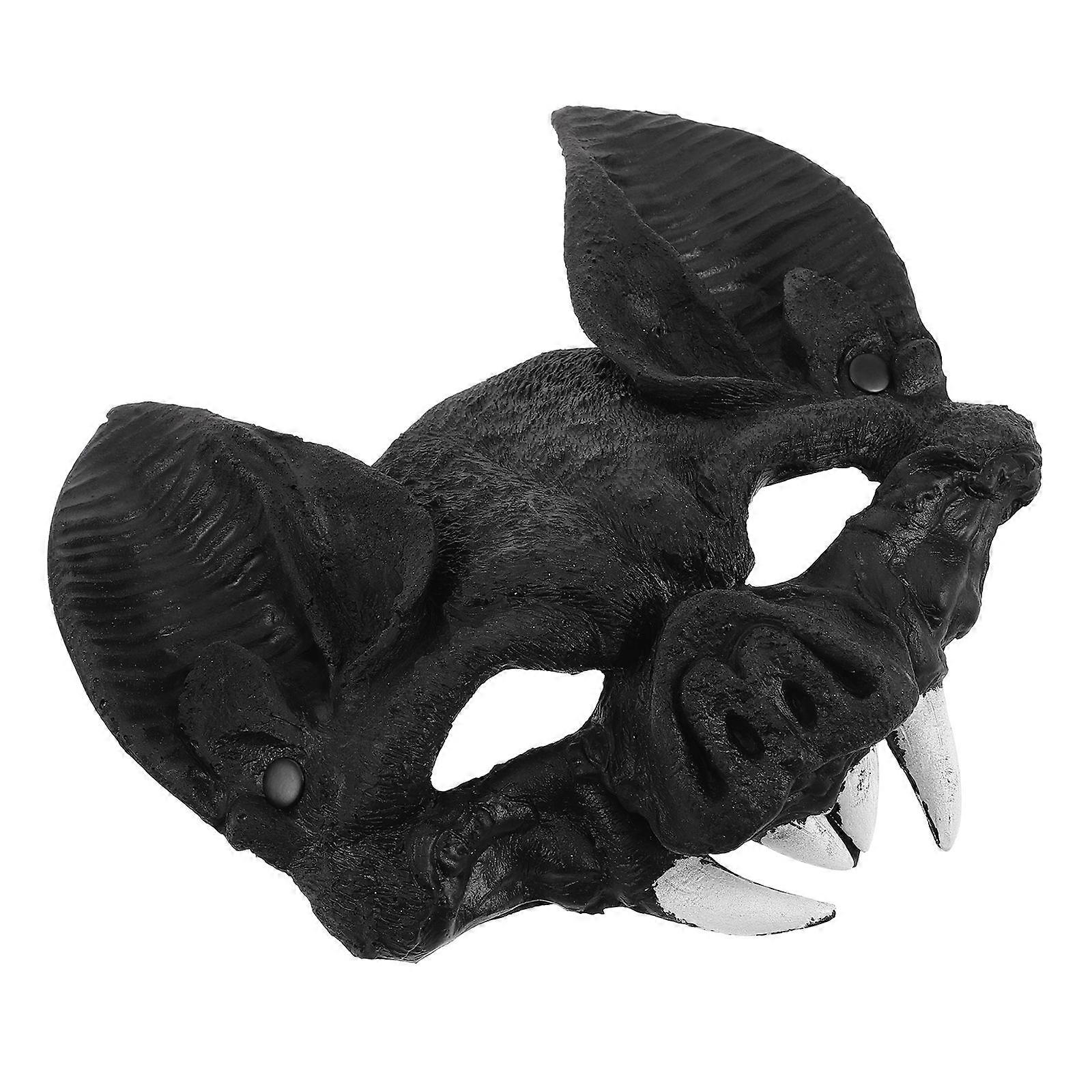Realistic Vampire Bat Face Mask for Halloween, Masquerade & Carnival Scary Animal Design, Detailed Craftsmanship, Versatile Costume Prop for Adults
