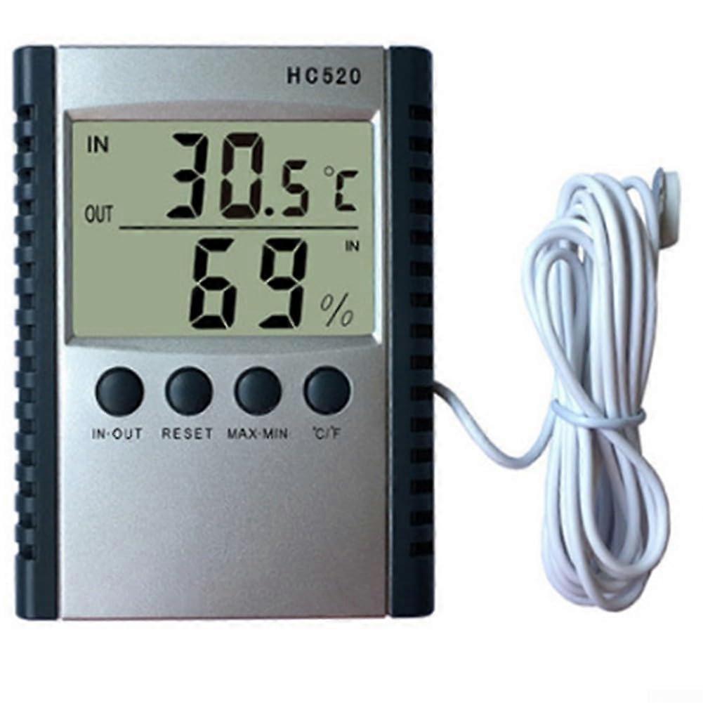 Hygrometer Digital For Home And Office Use With Indoor And Outdoor Readings Temperature And Humidity
