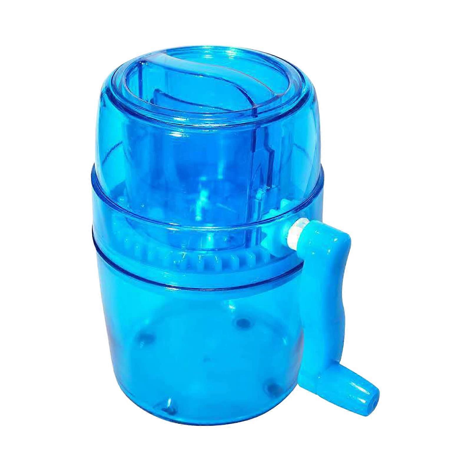 Manual Ice Crusher Household Ice Crusher Rotary Ice Crusher Ice Cube Cutter Mini Ice Maker Hand Crank Ice Cream