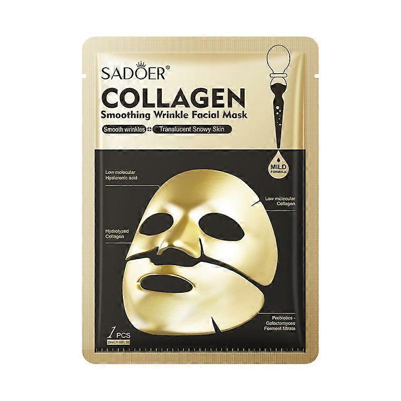 コラーゲンリアルディープアンチリンクルリフティングマスク、すべての肌タイプのためのオーバーナイトハイドレーティングフェイスマスク-毛穴の最小化、弾力性の向上、引き締め、保湿