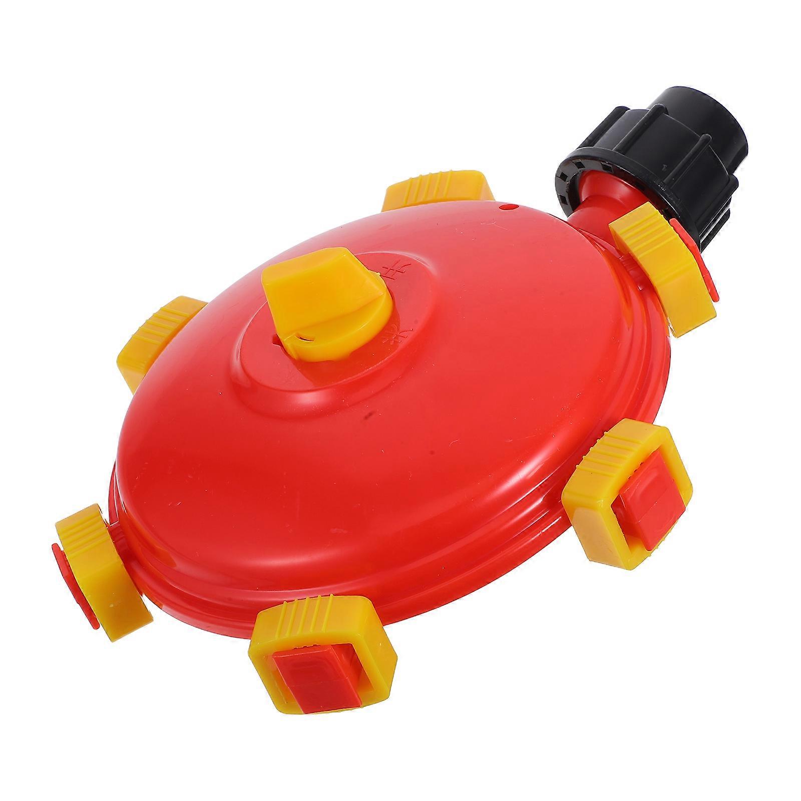 Automatic Pig Water Level Controller Red ABS for Feeder System with Easy Maintenance and Versatile Use