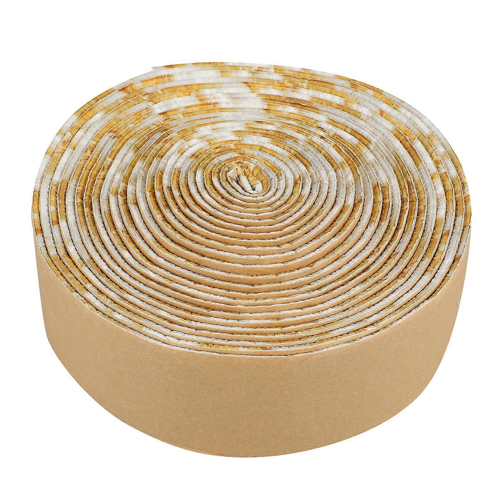 Self Adhesive Baseboard Border for Decor Made of XPE Khaki Color Durable and Lifelike 1 Roll