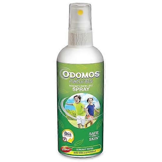 Dabur Odomos Naturals Mosquito Repellant Spray 100ml, Κλινικά Ελεγμένο &; Πιστοποιημένο από Παιδίατρο, 8ωρη Προστασία σε Μία Εφαρμογή