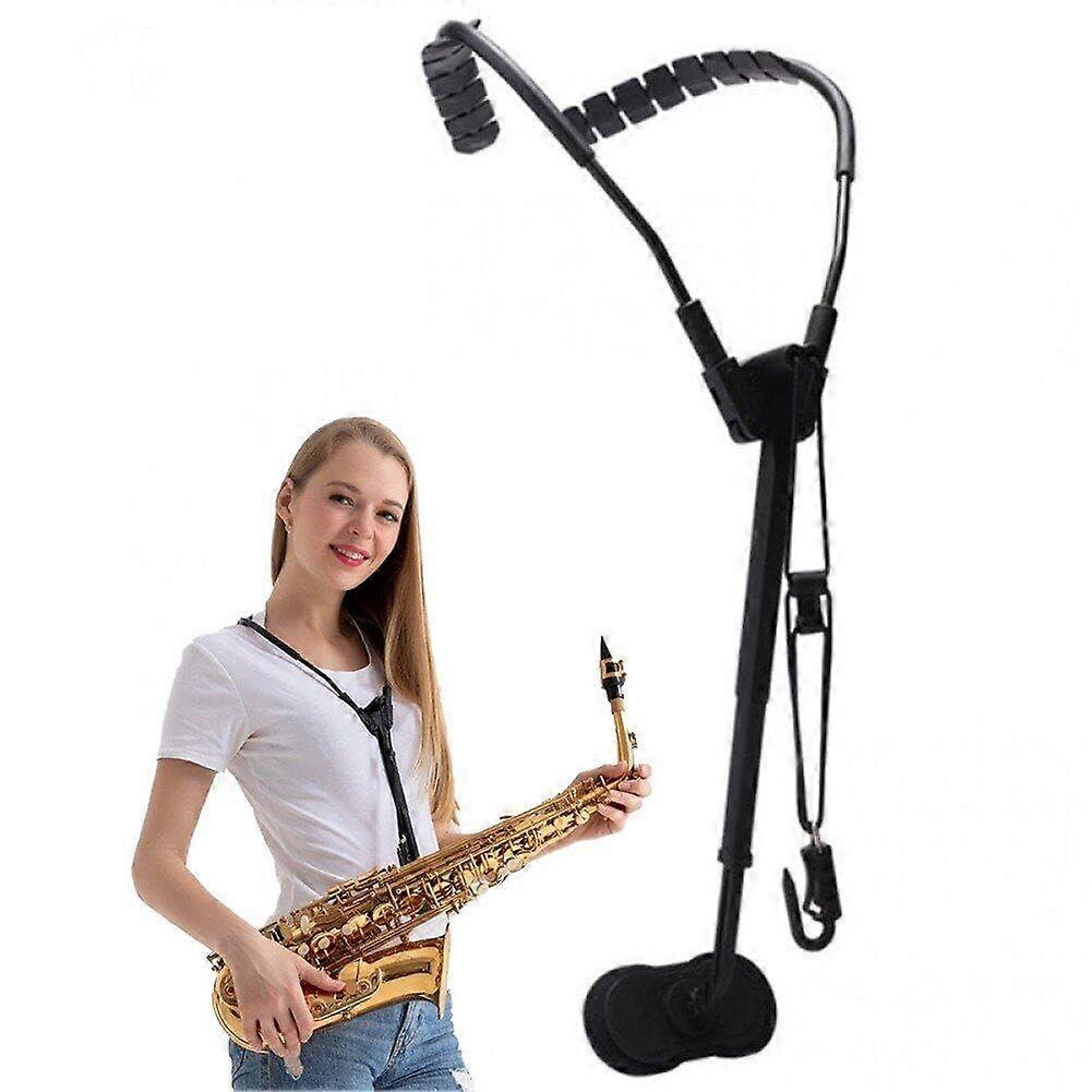 Saxophone Shoulder Strap Aluminium Hook For Alto Saxophone Comfortable For Adults And Children