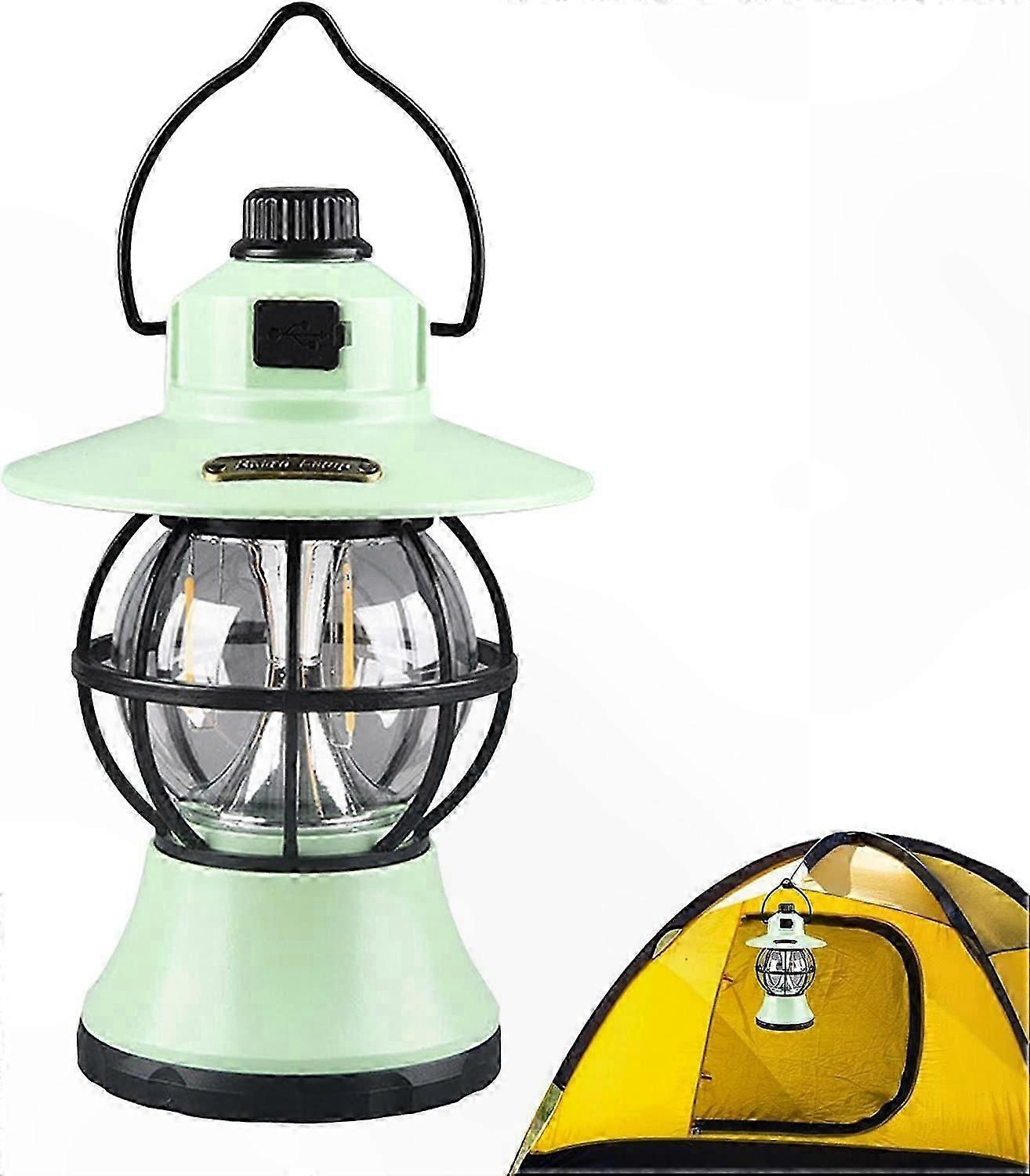 Vintage Style LED Lantern for Camping, Home, and Outdoor Use | Multi-Mode Retro Lighting Solution