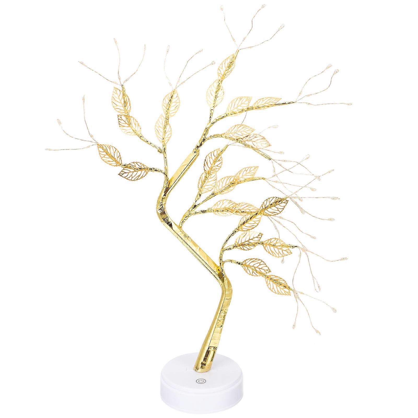 Lamp Miniature Artificial Tree Design Nursery Light Bedroom Home Decor 1Set