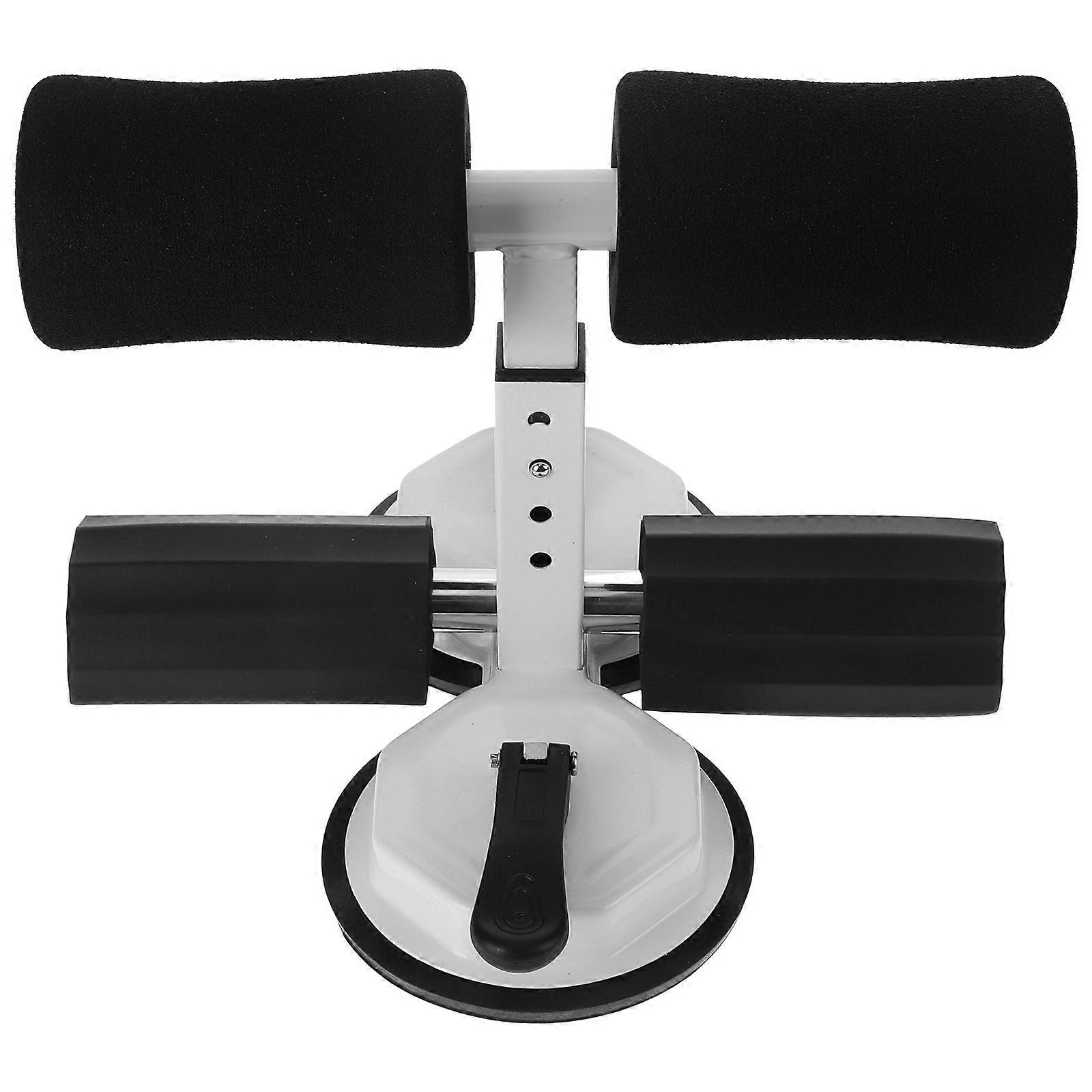 Sit up Bar Foot Holder for Home Fitness Firmly Secures with Suction Cup Base Rubber Foam Iron