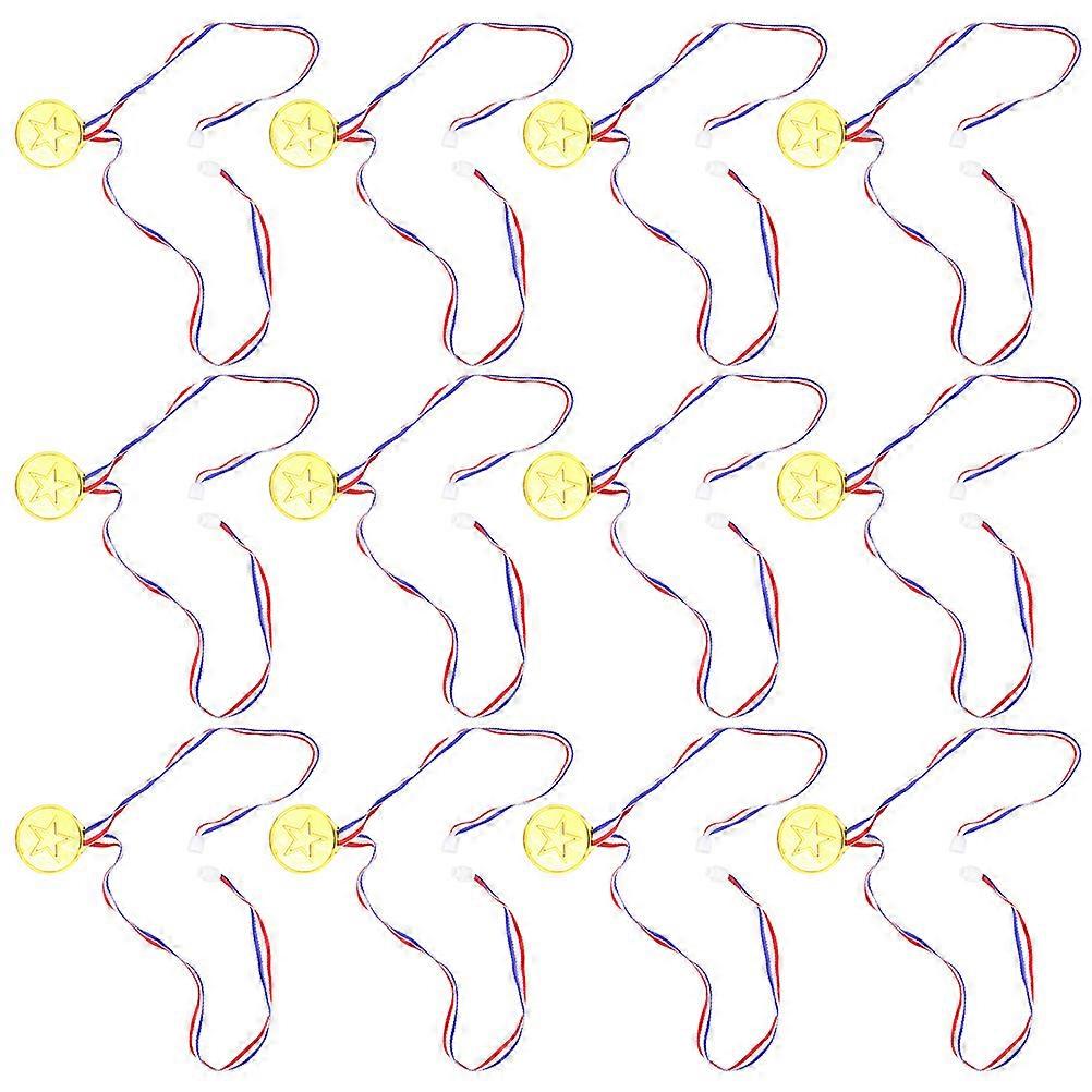 ABS Malzeme Çocuk Madalyaları Partiler İçin Set Yarışmalar Çocuk Teşvik 12 Adet