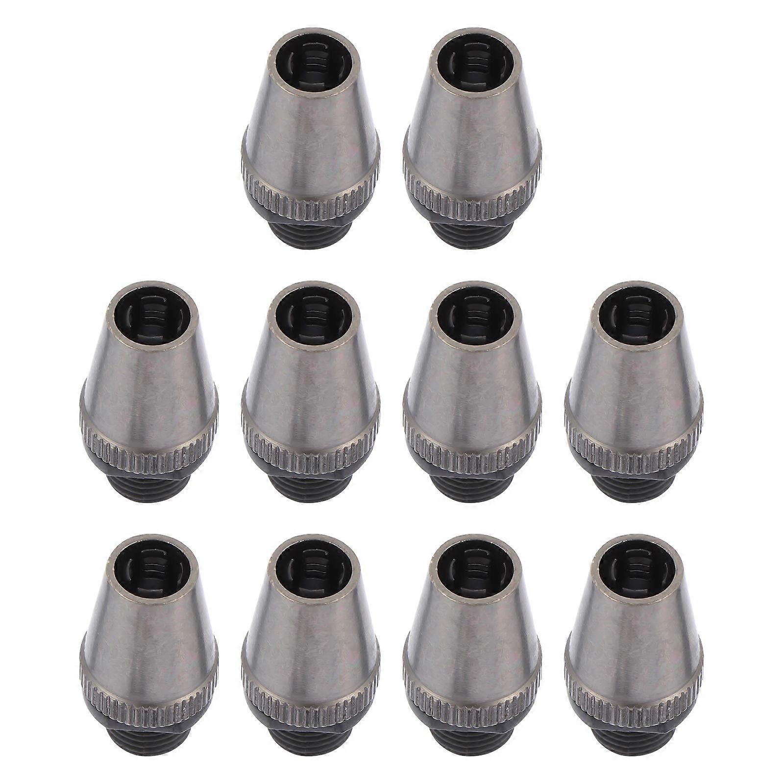 Black Cable Gland Connector Clamps for Home Use Made of Iron and PC Lightweight and Durable 10 Pcs