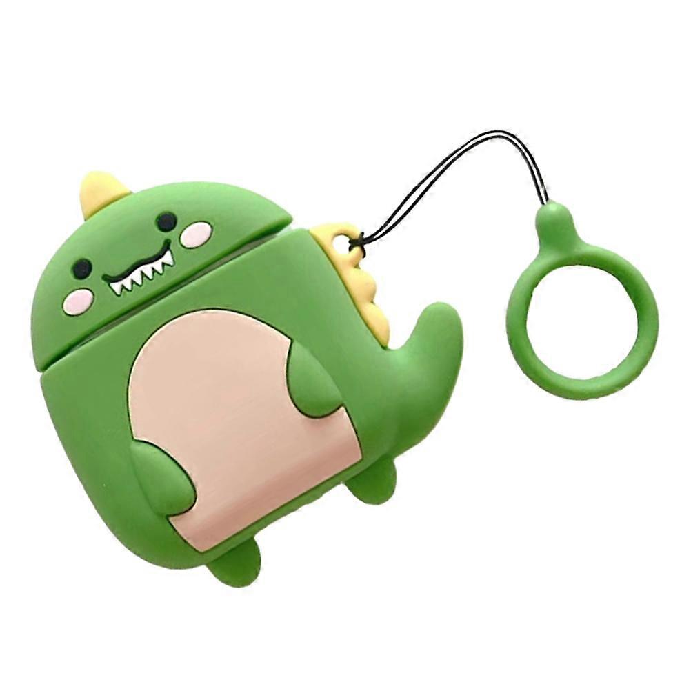 Shockproof Silicone Earphone Case for Portable Compact Earbuds – Cute Design with Easy Access to Functions and Charging