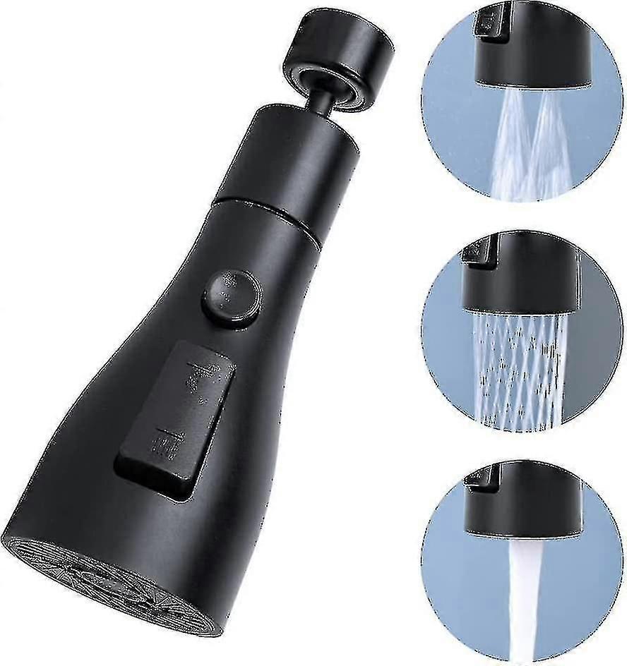 360 Rotatable Kitchen Sink Spray Head with 3 Modes for Modern UK Homes
