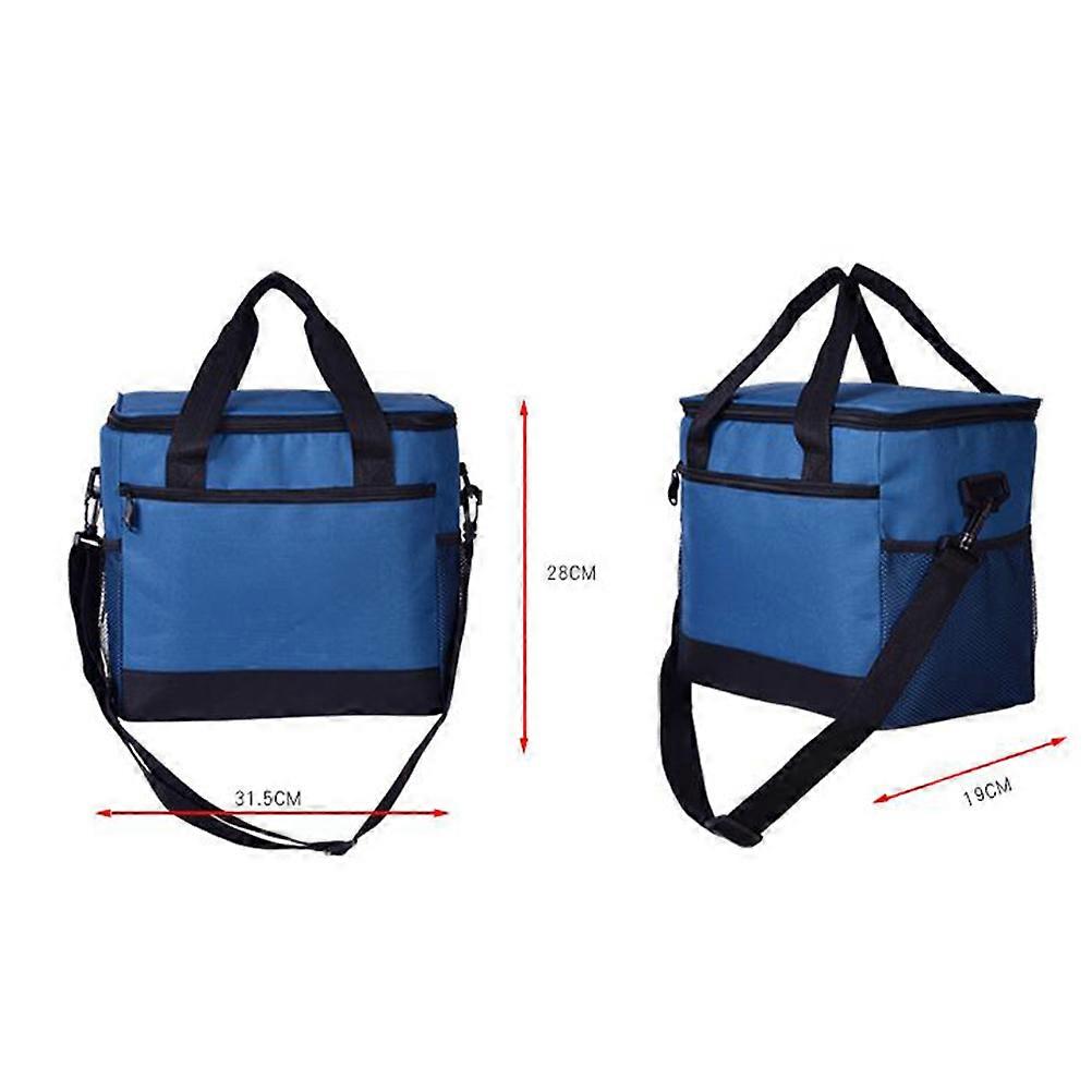 Insulated Picnic Bag Portable Cooler Bag Suitable For Travel Camping Outdoor Use 1Set