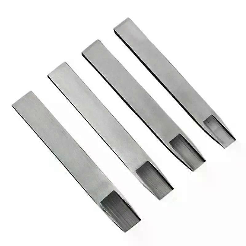 4Pcs Leather Knitting Machine 7Mm 8Mm 9Mm 10Mm Weaving Slot Punching Tool DIY Hand-Woven Pattern Cutter