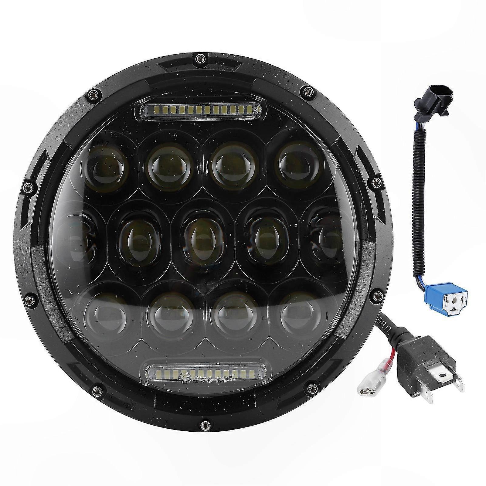 75W 7in LED Headlamp 6500K High Brightness Efficient Lighting for Off-Road Vehicles