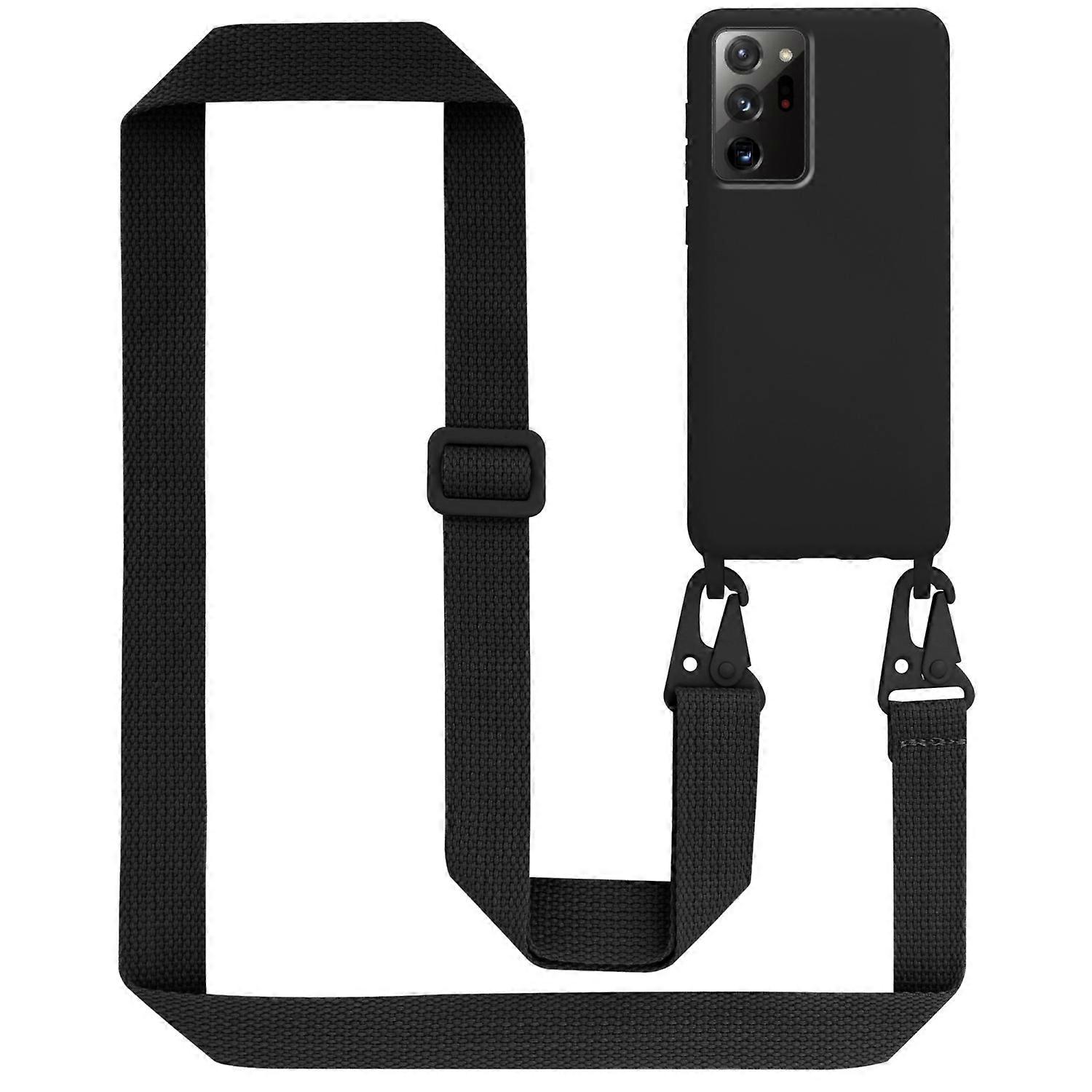Mobile Phone Case for Samsung Galaxy NOTE 20 PLUS Silicone Protective Case with Length Adjustable Cord