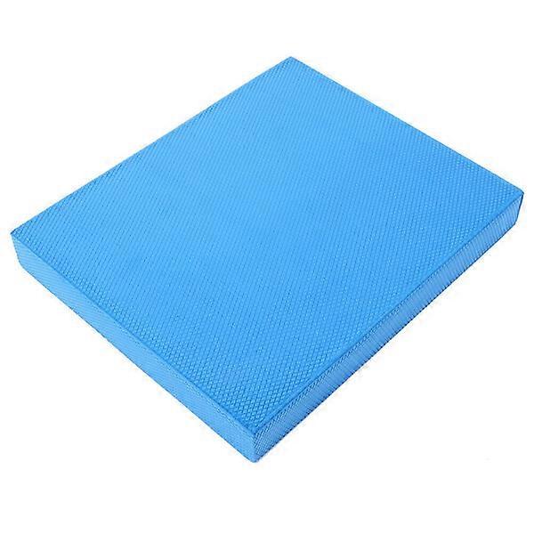 Blue yoga mat, soft and elastic, suitable for long-term practice