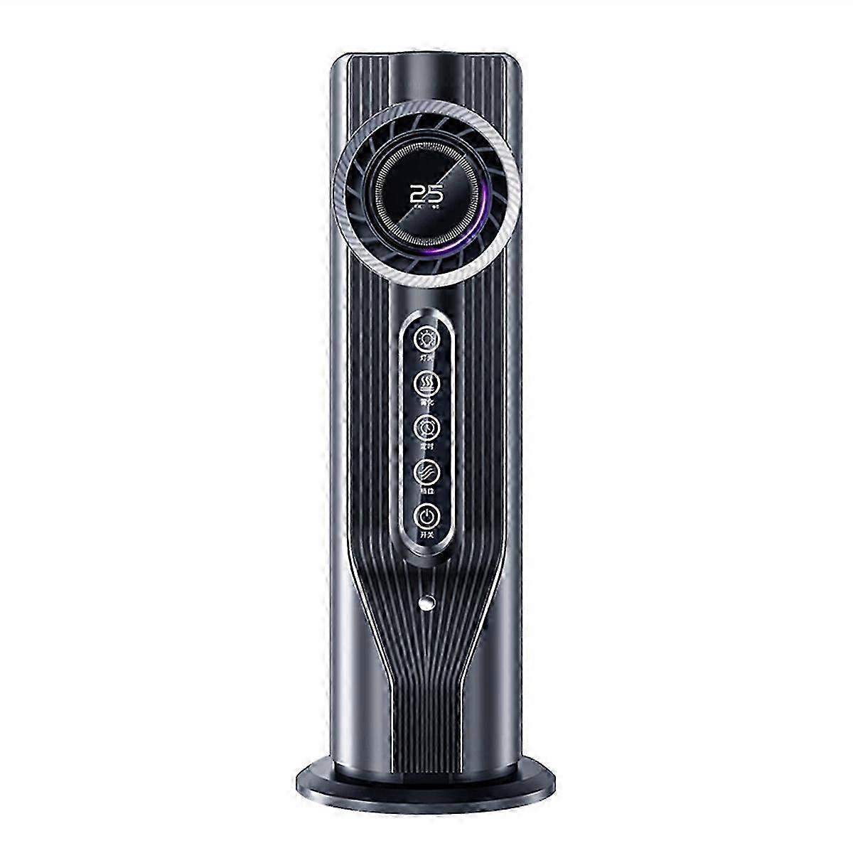 Bedroom Tower Fan: Silent USB Water-Cooled Fan with Water Mist Humidification – Portable & Efficient Cooler