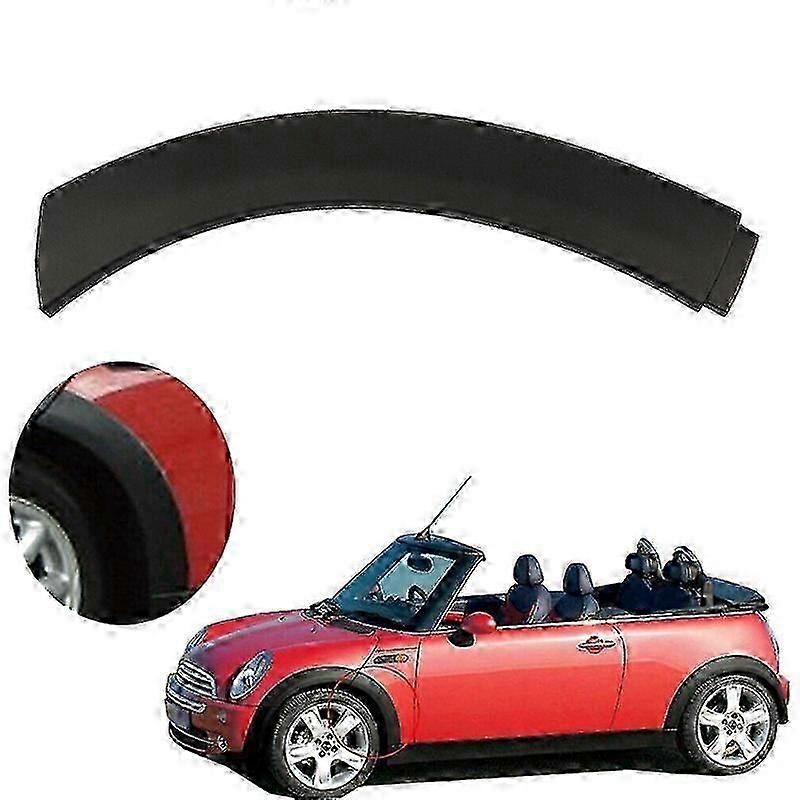 For Mini Cooper 2002-2008 Wheel Arch Trim Fender Flare Eyebrow Upper Protector Lip Extenders Scratch Proof
