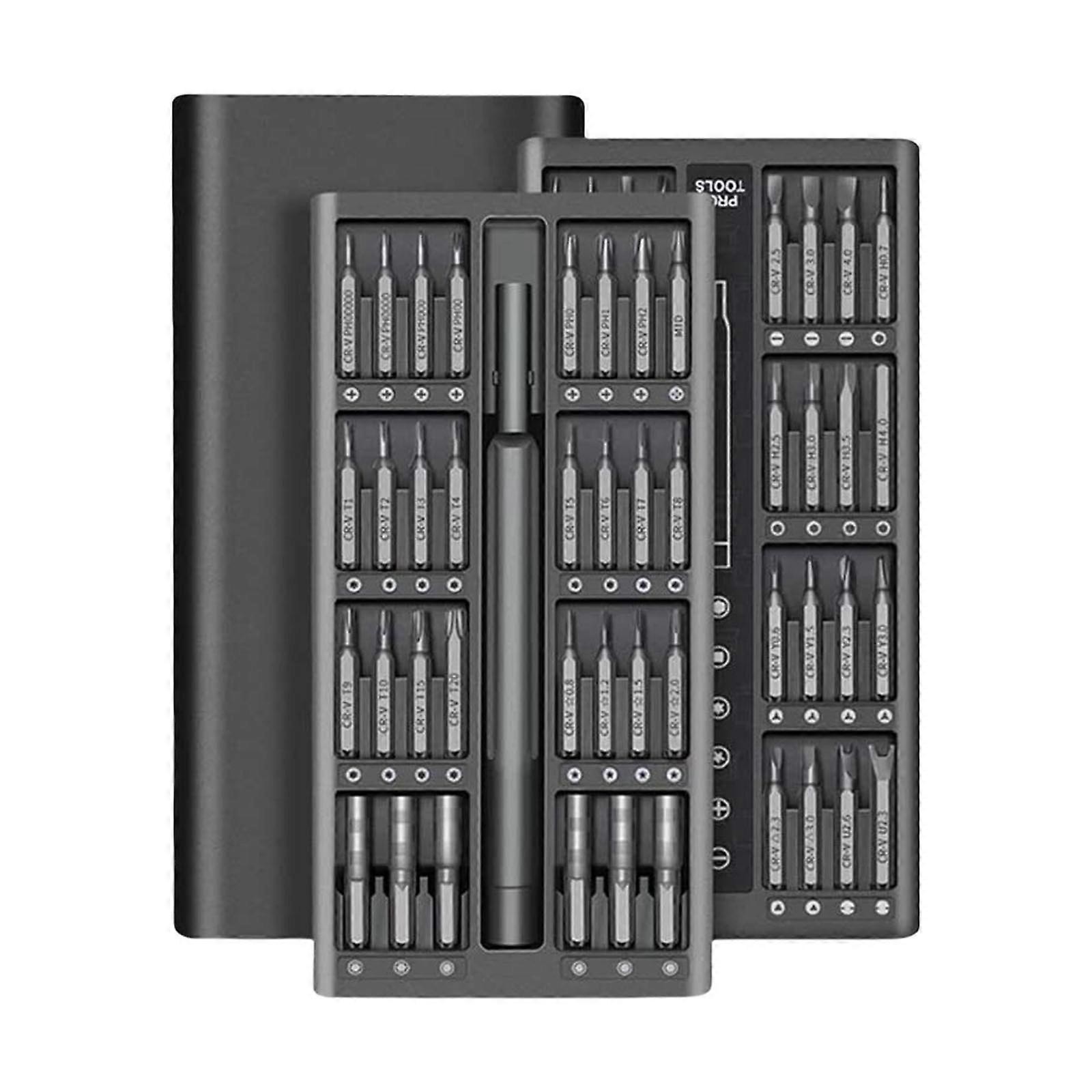 MultiFunctional 63Piece Precise Screwdriver Kit for Technical Repairs Electronics Assembly DIY Projects Extension Rod Multicolor