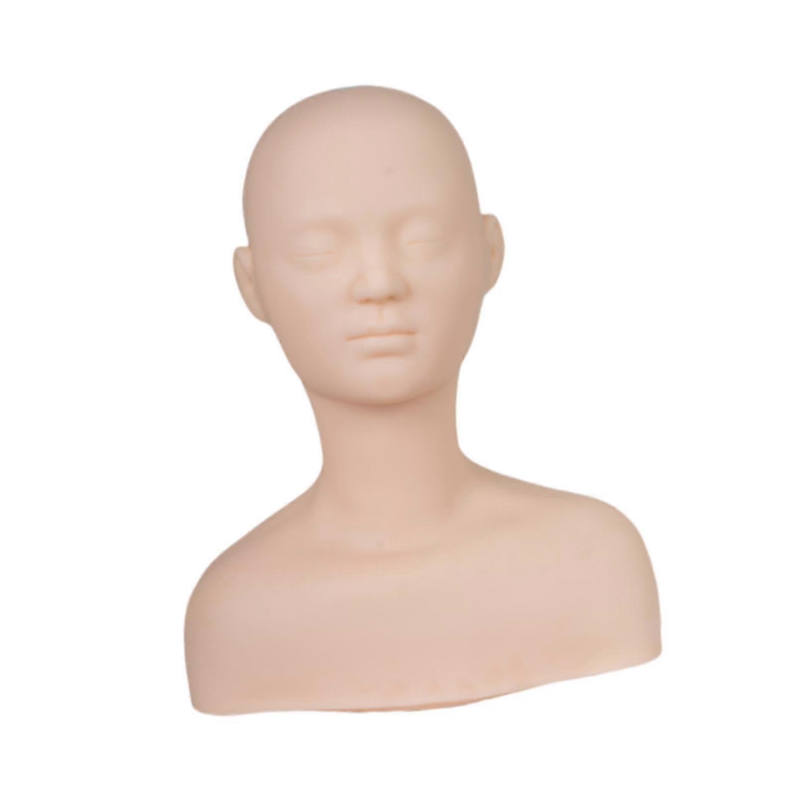 Training Mannequin Head Soft Doll For Spa Beauty Practice Style B Model B