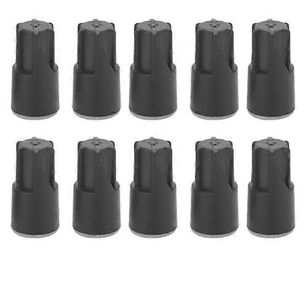 10pcs Waterproof Electrical Cable Connectors for Landscape Lighting, Black