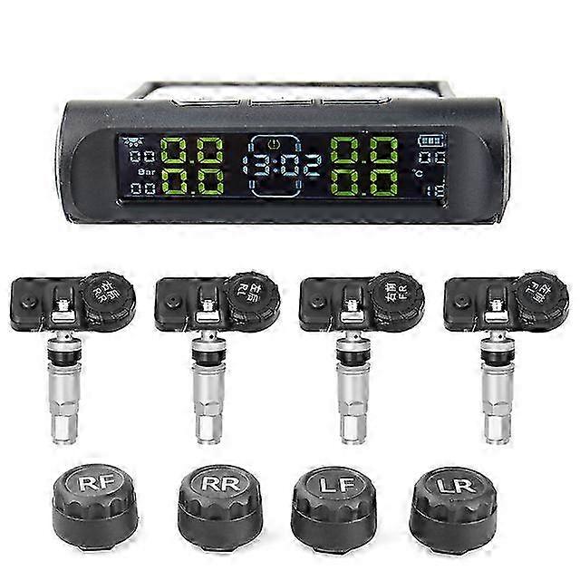 2023 New Car TPMS Tire Pressure Alarm Monitor System Internal / Ext...