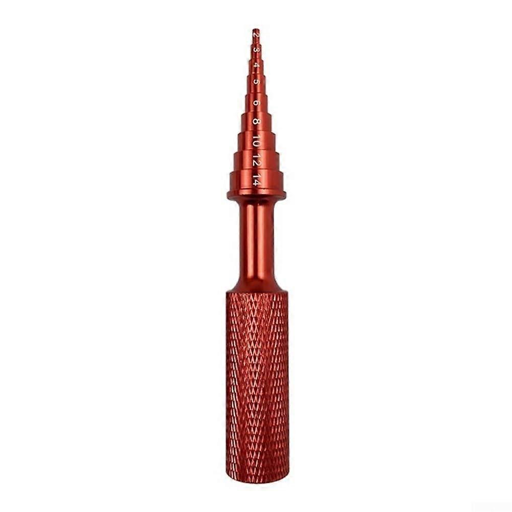 214mm Bearing Removal Tool For Automotive And RC Applications Aluminum Alloy Red