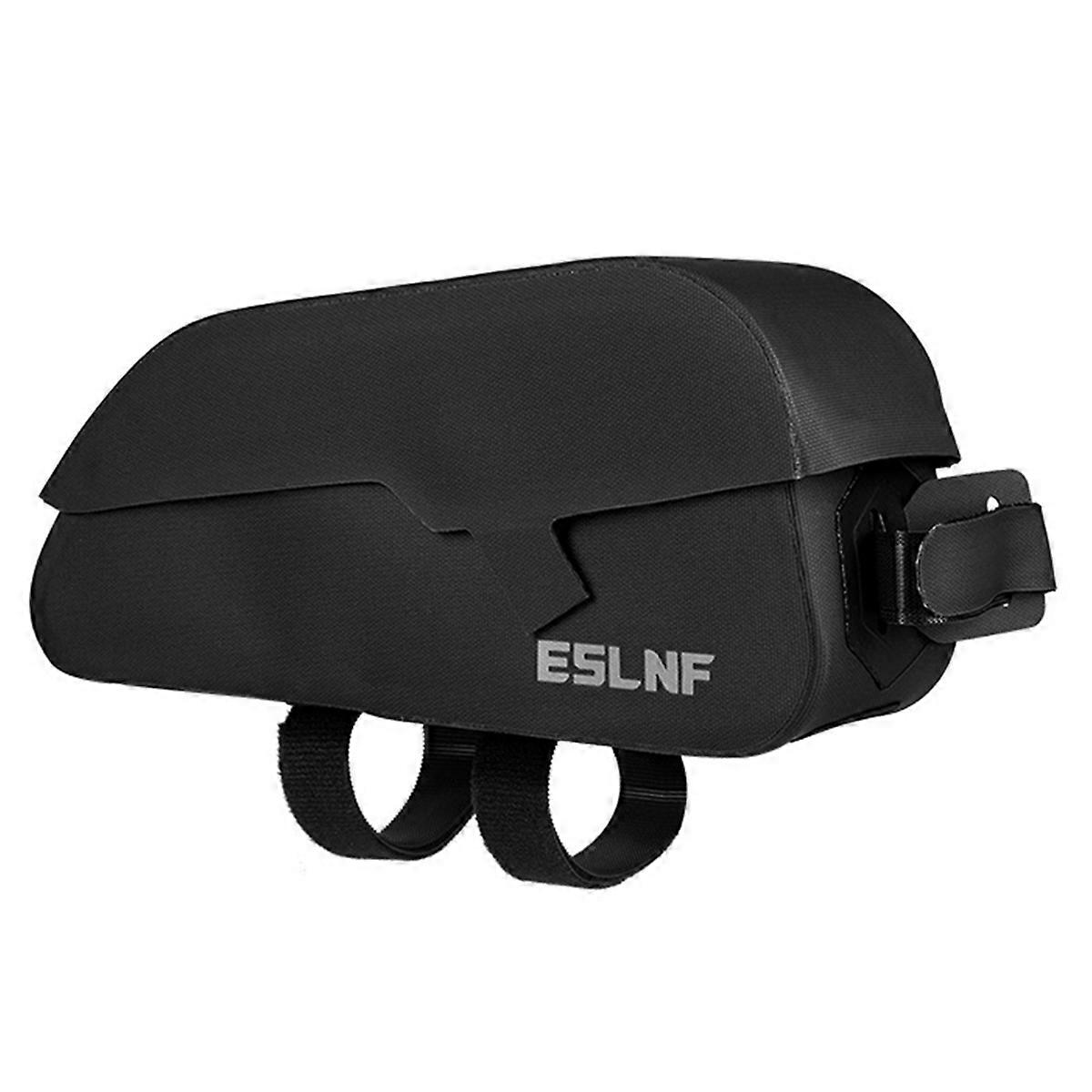 Waterproof Bicycle Frame Bag Hard Shell Magnetic Suction Black