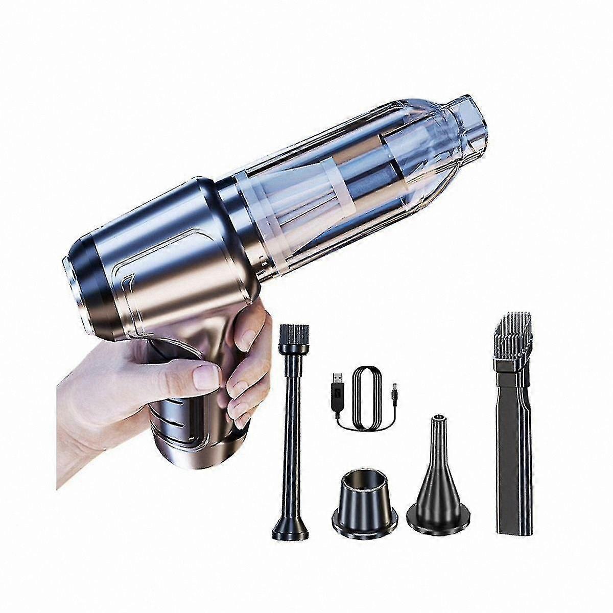 Cordless Handheld Vacuum Cleaner with Strong Suction and Blower Function for Car Cleaning Multi-Purpose Power Tool