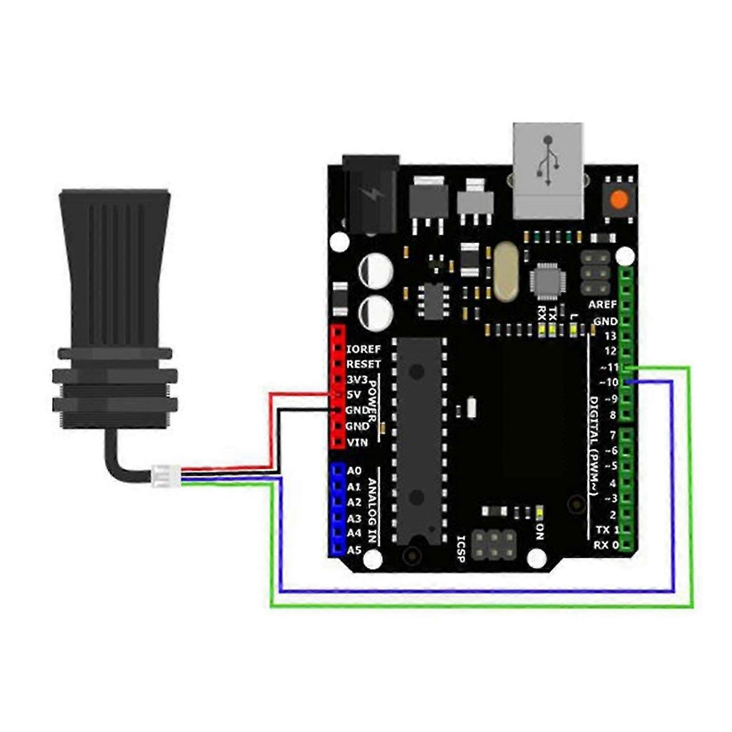 High Accuracy Waterproof Ultrasonic Distance Sensor (UART)