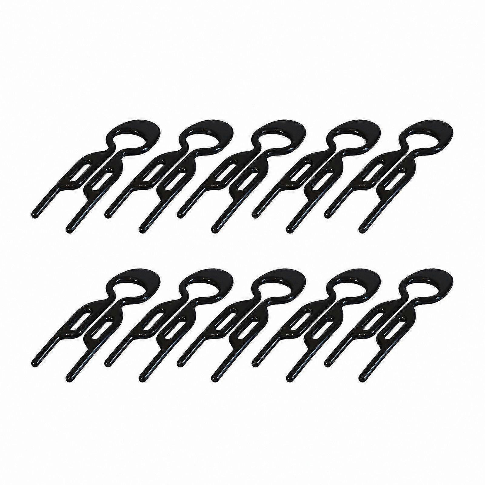 10pcs 3.5 "francese a forma di u forchette per capelli magiche perni di styling per le donne KB
