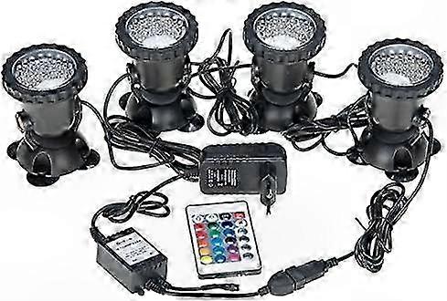 RGB Submersible Pool Lights with Remote for Aquariums and Ponds